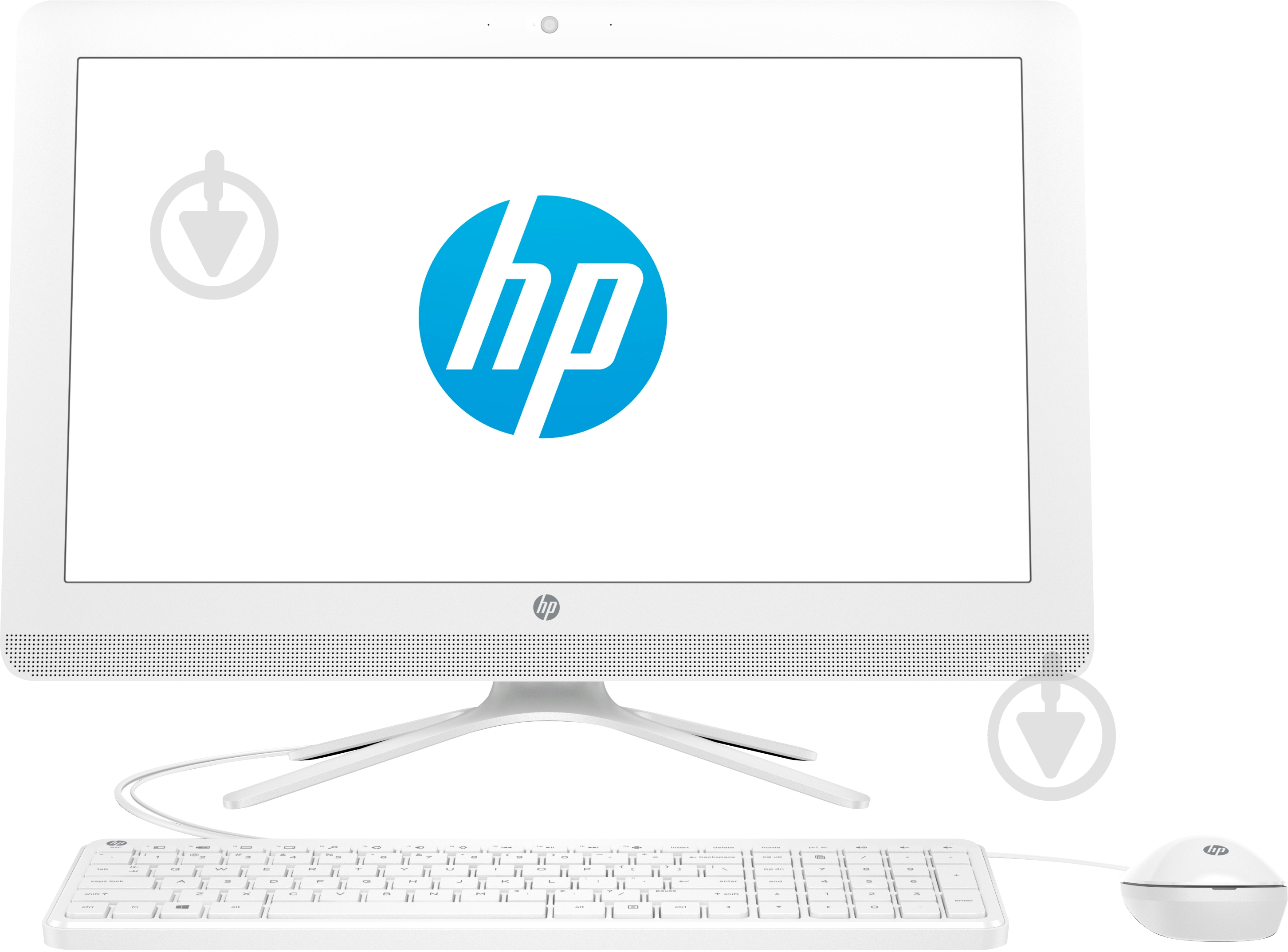 Моноблок HP All-in-One 22-c0066ur 21.5" (4PM83EA) white - фото 1 Моноблок HP All-in-One 22-c0066ur 21.5" (4PM83EA) white - фото 1
