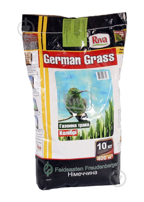 Насіння German Grass газонна трава колібрі 10 кг - фото 1 Насіння German Grass газонна трава колібрі 10 кг - фото 1