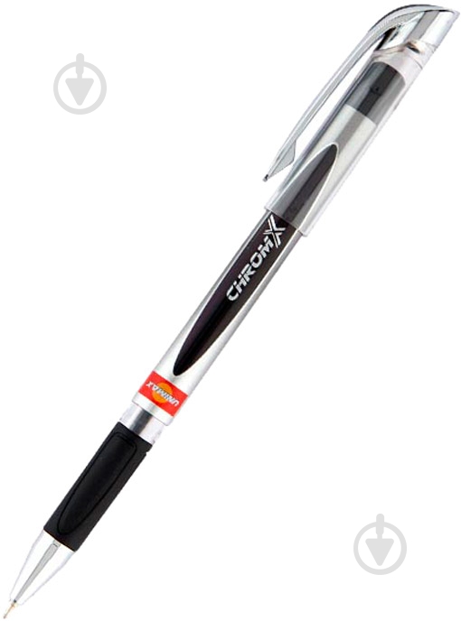 Ручка шариковая Unimax ChromX, черная - фото 1