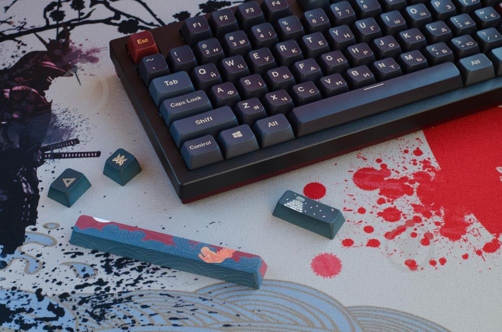 Клавиатура Montech USB TKL DR (MK87DR) black - фото 9