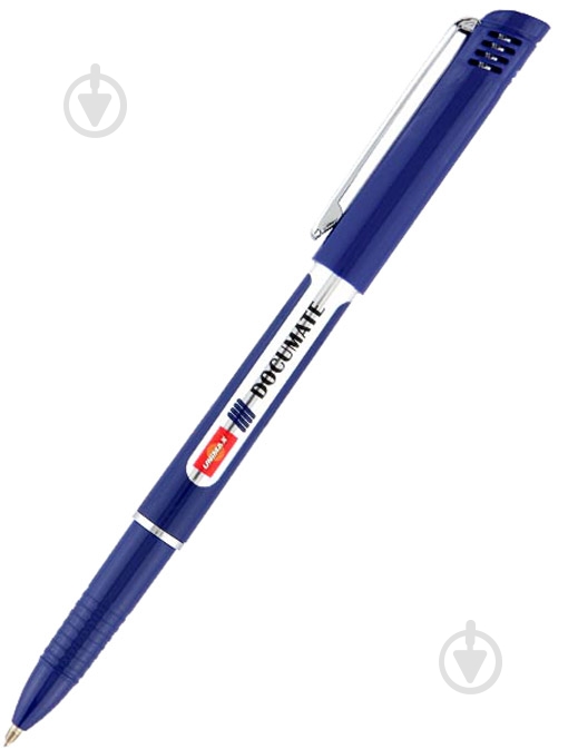 Ручка шариковая Unimax Documate, синяя - фото 1