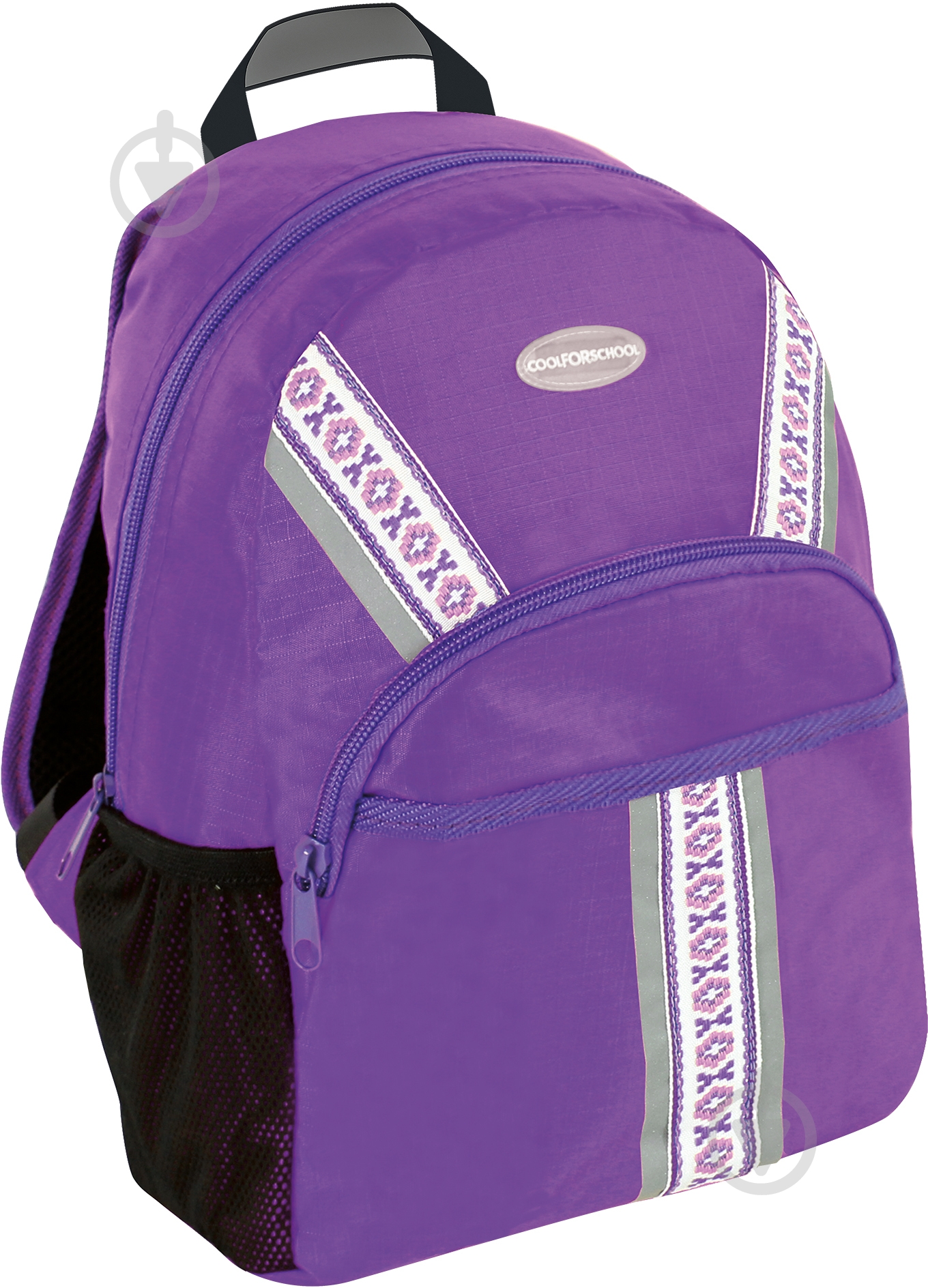Ранець дошкільний Cool For School Vyshyvanka Classic Violet CF85651 - фото 1