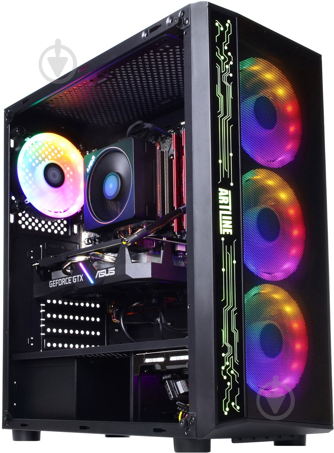 Компьютер персональный Artline Gaming X65 (X65v19) black - фото 4