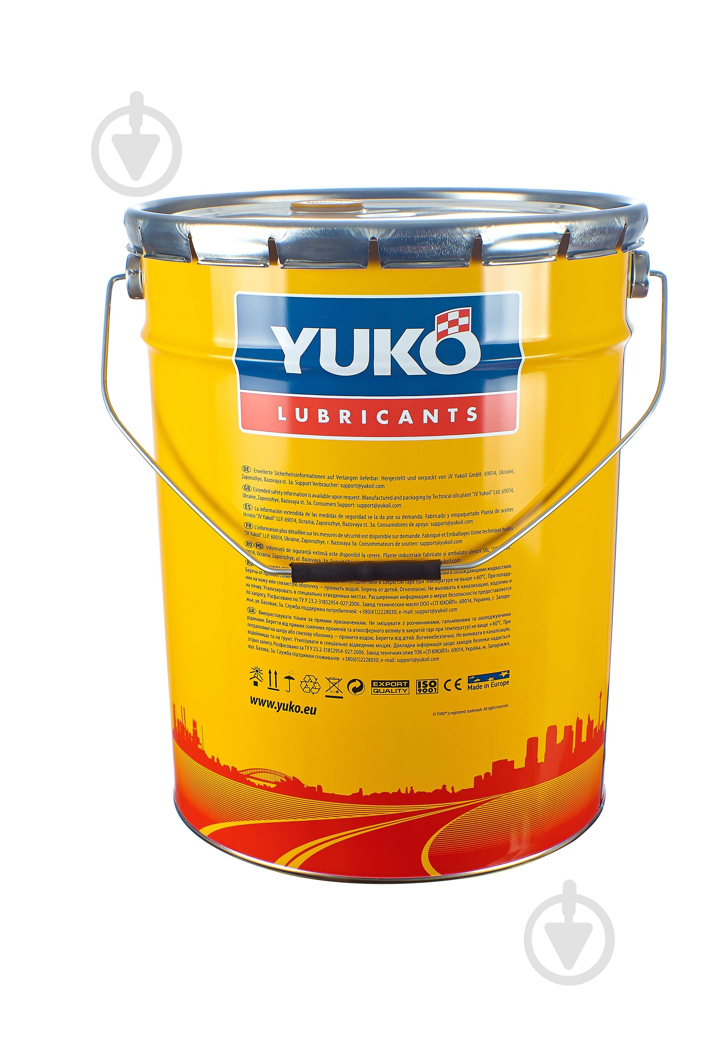 Масло гидравлическое YUKO (VUKO) HYDROL HM 68 20 л - фото 2