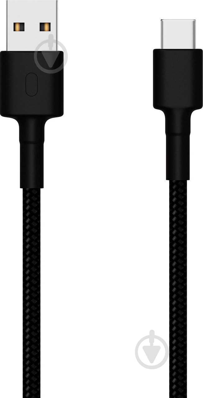 Кабель Xiaomi 1 м черный (387945) Mi Braided USB Type-C - фото 1