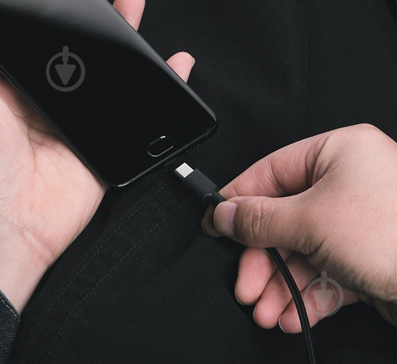 Кабель Xiaomi 1 м черный (387945) Mi Braided USB Type-C - фото 5