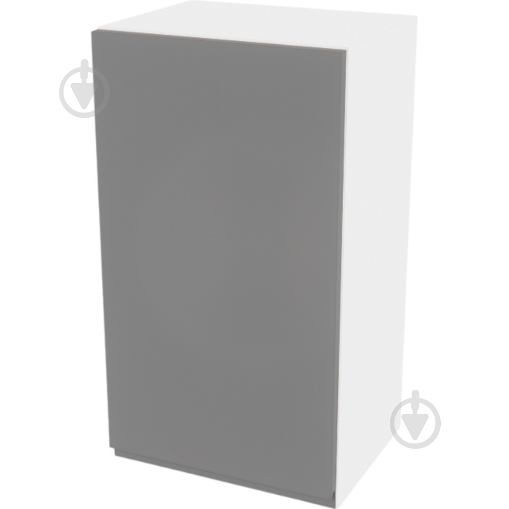 Шафа Влада (В 40/40Ск ліва) графіт/білий Світ Меблів - фото 1 Шафа Влада (В 40/40Ск ліва) графіт/білий Світ Меблів - фото 1