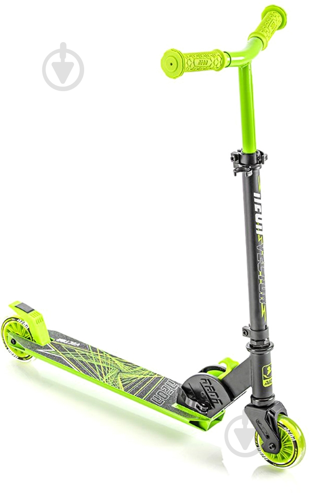 Самокат Neon дитячий двоколісний Vector зелений NT05G2 - фото 1 Самокат Neon дитячий двоколісний Vector зелений NT05G2 - фото 1
