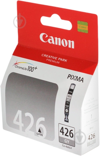 Картридж Canon CLI-426GY Grey 4560B001 серый - фото 2 Картридж Canon CLI-426GY Grey 4560B001 серый - фото 2