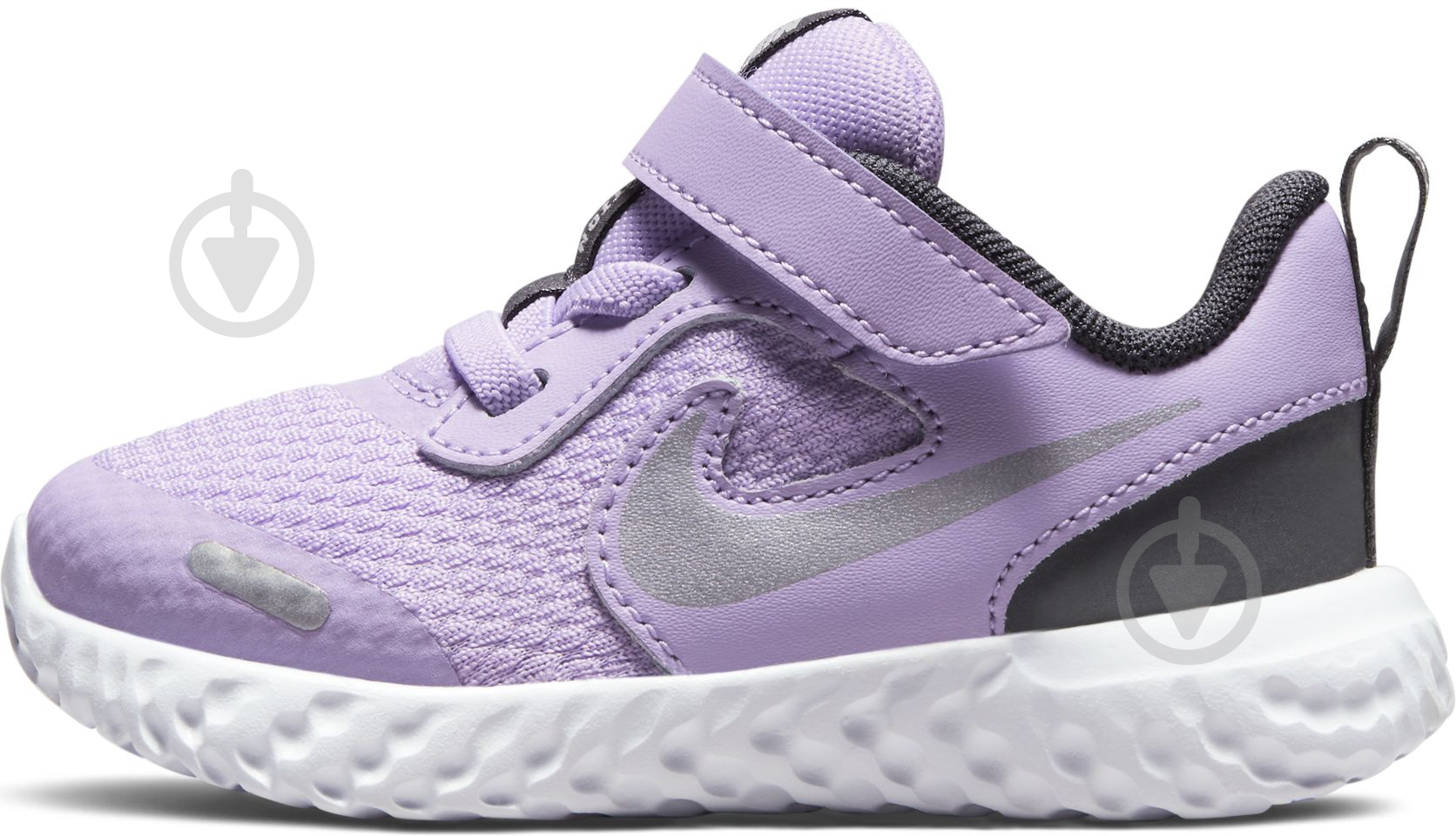 Кросівки для дівчаток Nike REVOLUTION 5 (TDV) BQ5673-509 р.21 бузкові - фото 5 Кросівки для дівчаток Nike REVOLUTION 5 (TDV) BQ5673-509 р.21 бузкові - фото 5