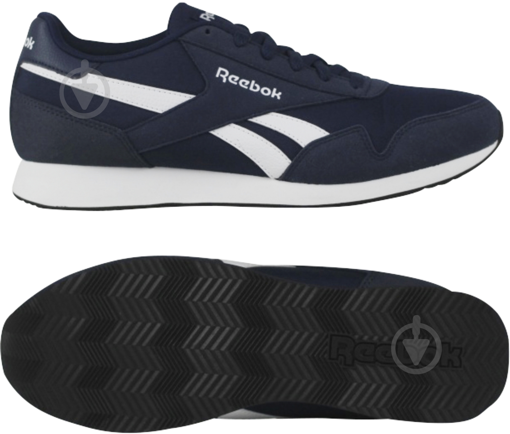 Кроссовки мужские демисезонные Reebok REEBOK ROYAL CL JOGGER 3 EF7788 р.45,5 черные - фото 12