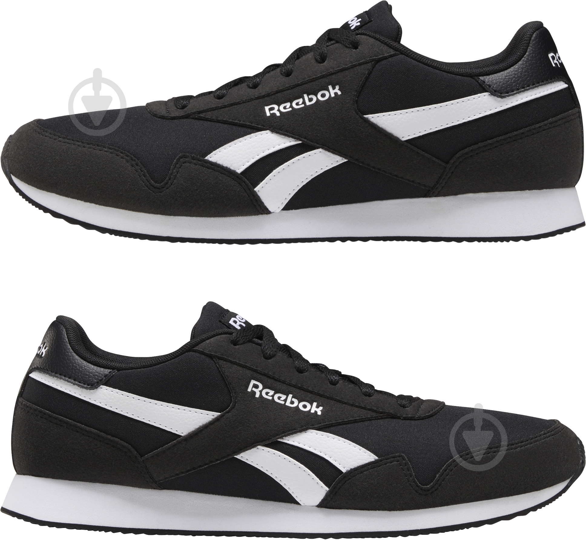 Кроссовки мужские демисезонные Reebok REEBOK ROYAL CL JOGGER 3 EF7788 р.45,5 черные - фото 3