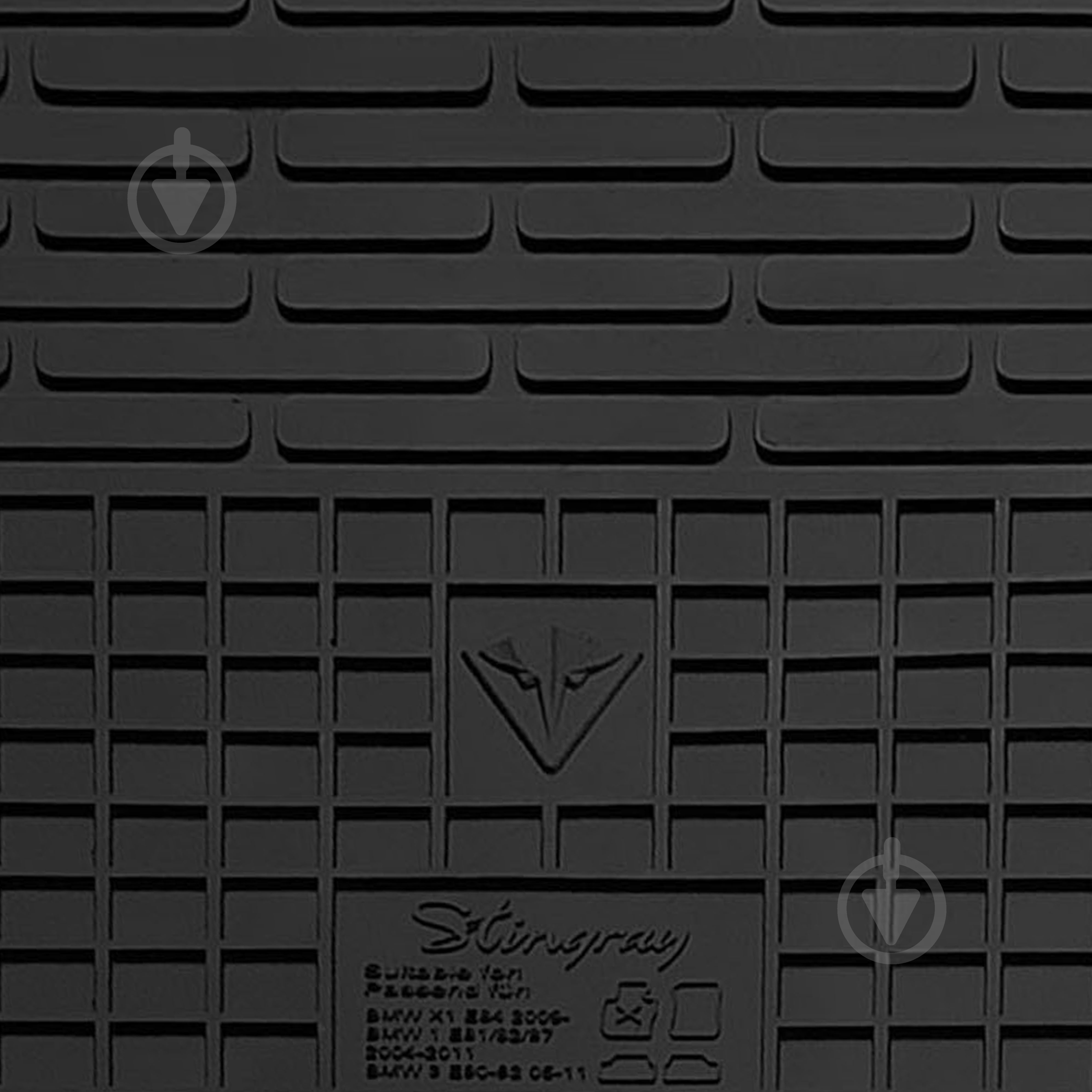 Набор ковриков Stingray HONDA CR-V (2012-2016) 1008024 модельные - фото 2