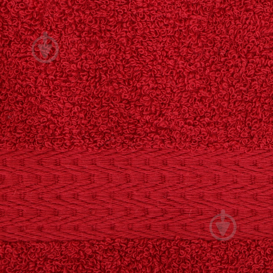 Полотенце 50x90 см бордовый UP! (Underprice) - фото 2