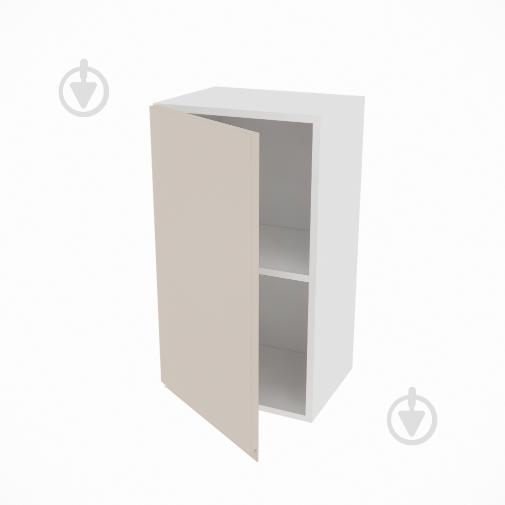 Шафа Влада (В 40/40Ск ліва) пломбір/білий Світ Меблів - фото 2 Шафа Влада (В 40/40Ск ліва) пломбір/білий Світ Меблів - фото 2