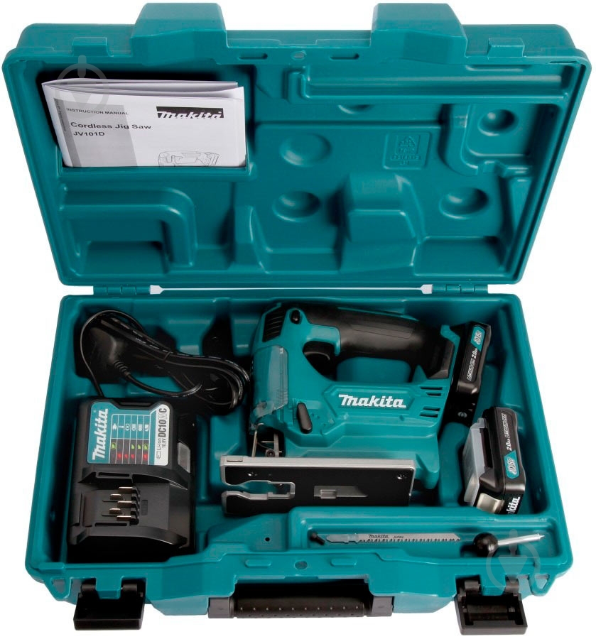 Электролобзик Makita JV101DSME - фото 6 Электролобзик Makita JV101DSME - фото 6