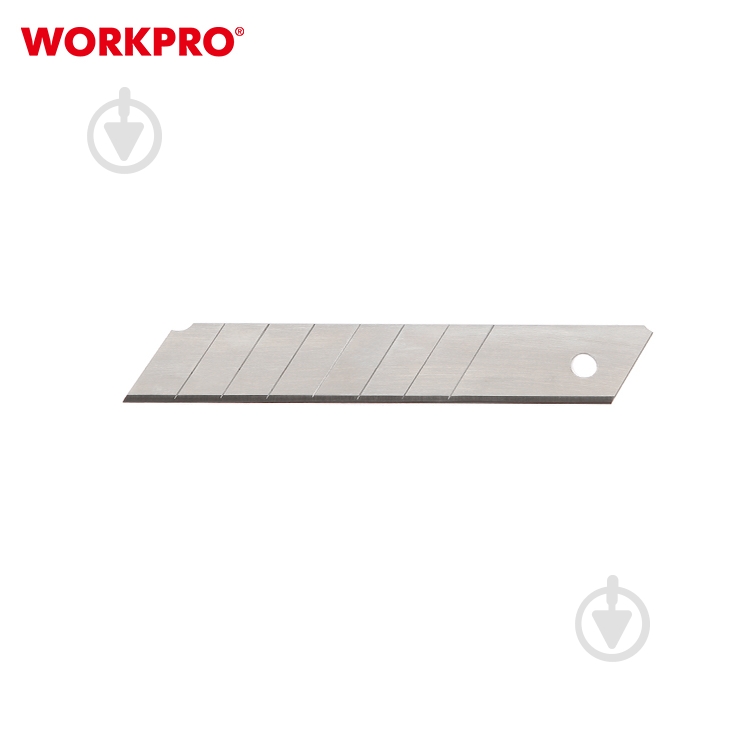 Лезо для ножів WORKPRO 18 мм (10 од.) SK5 PRO WP212002 - фото 2