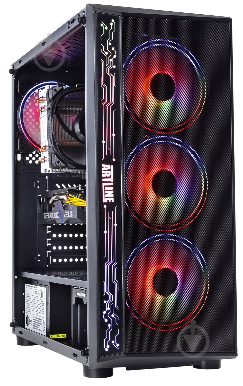 Компьютер персональный Artline Gaming X87 (X87v30) black - фото 4 Компьютер персональный Artline Gaming X87 (X87v30) black - фото 4