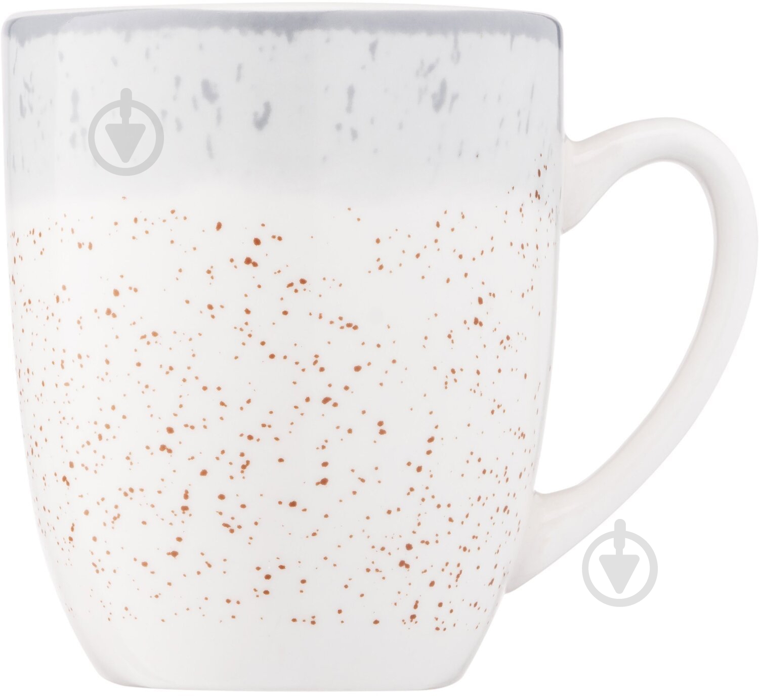 Чашка Ardesto Siena 360 мл бело-серая AR2936SW - фото 1