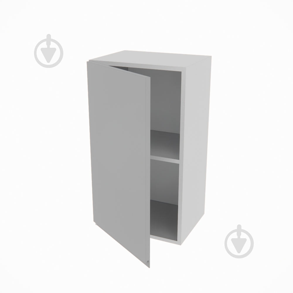 Шафа Влада (В 40/40Ск ліва) сірий оксамит/попелястий Світ Меблів - фото 2 Шафа Влада (В 40/40Ск ліва) сірий оксамит/попелястий Світ Меблів - фото 2