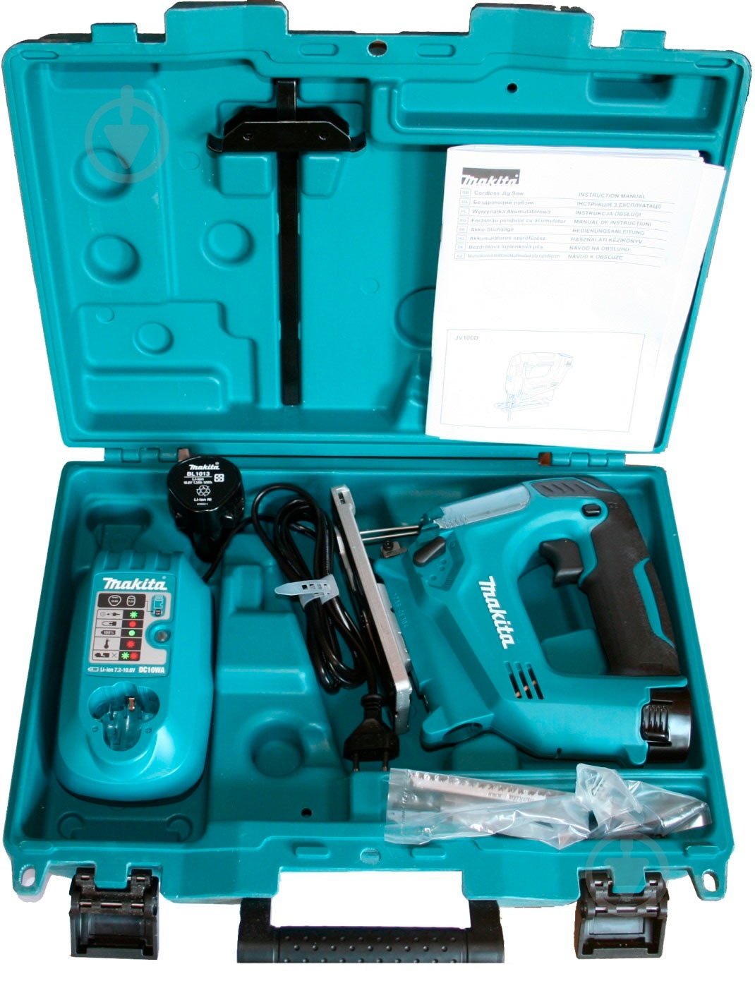 Электролобзик Makita JV100DWE - фото 4 Электролобзик Makita JV100DWE - фото 4