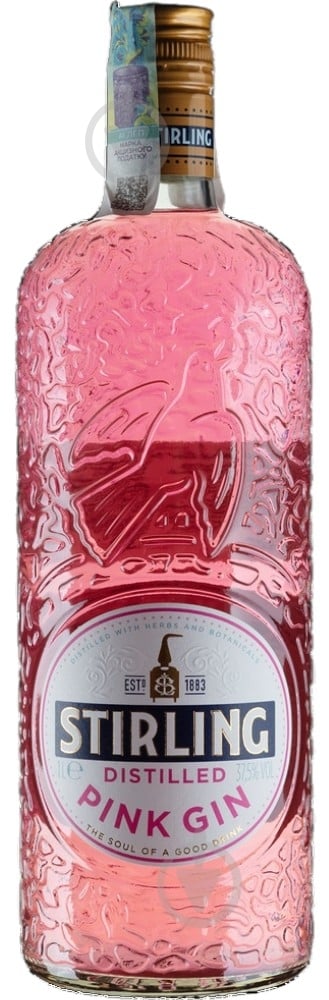 Джин Stirling Pink Gin 1 л - фото 1