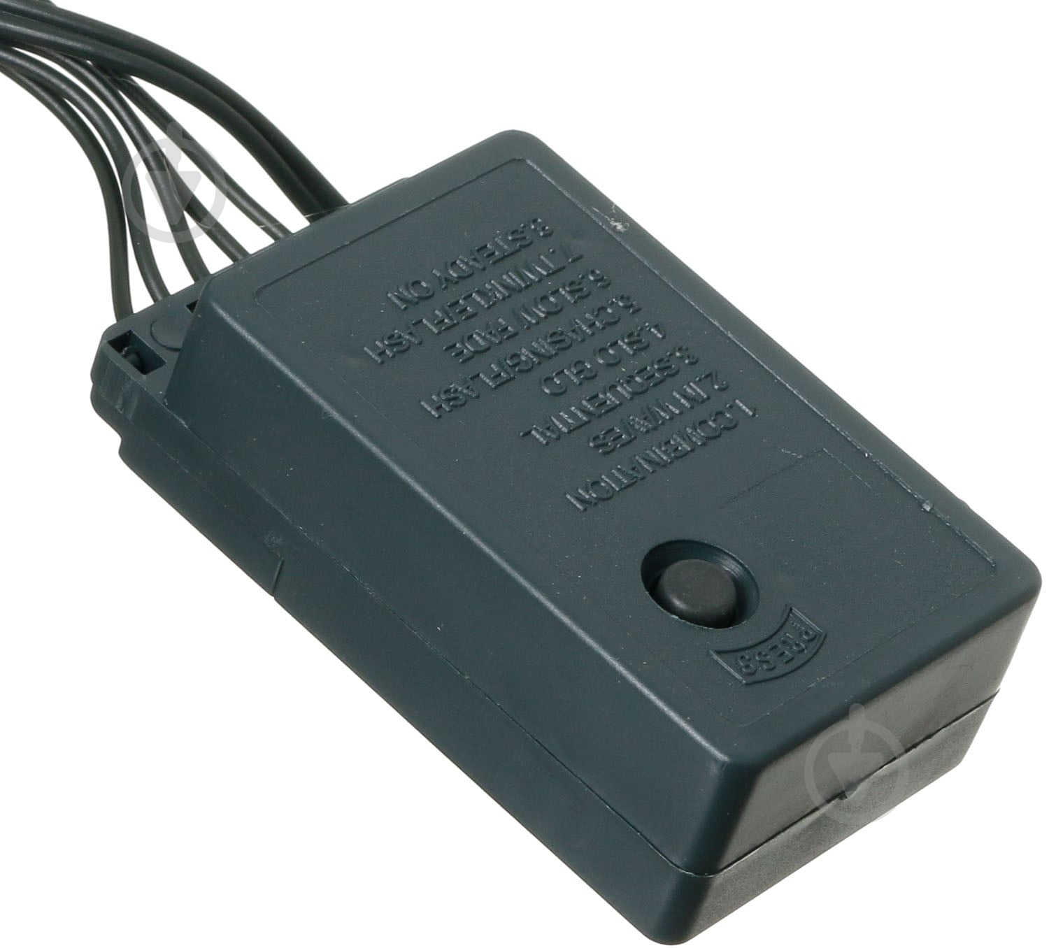 Электрогирлянда линейная Феєрія тепло-белая встроенный светодиод (LED) 100 ламп 10 м (QC2001) - фото 8