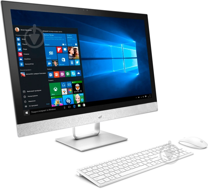 Моноблок HP Pavilion AiO 27" (2MJ18EA) white - фото 2 Моноблок HP Pavilion AiO 27" (2MJ18EA) white - фото 2