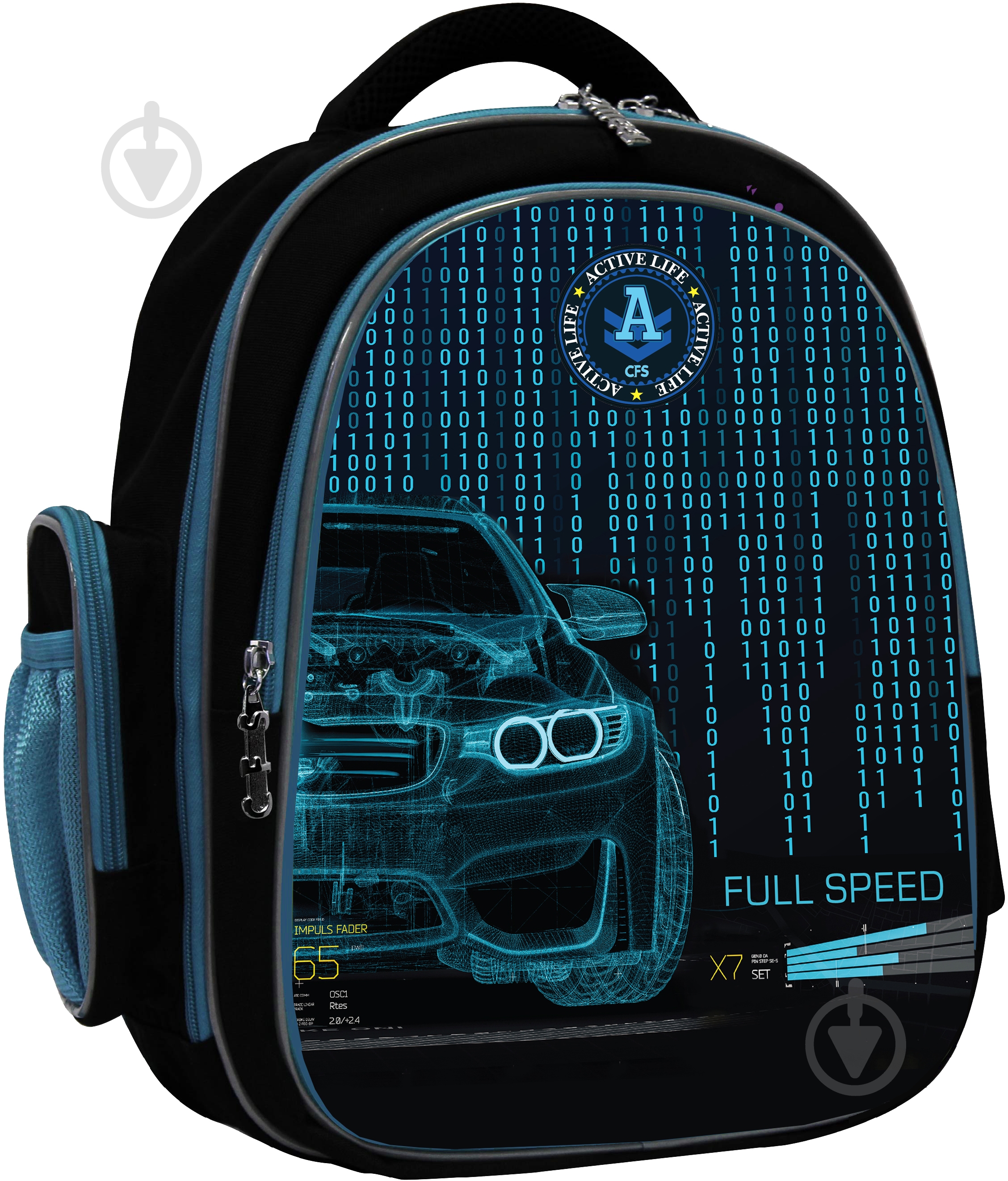 Рюкзак школьный Cool For School Graphic Car CF86540 - фото 1