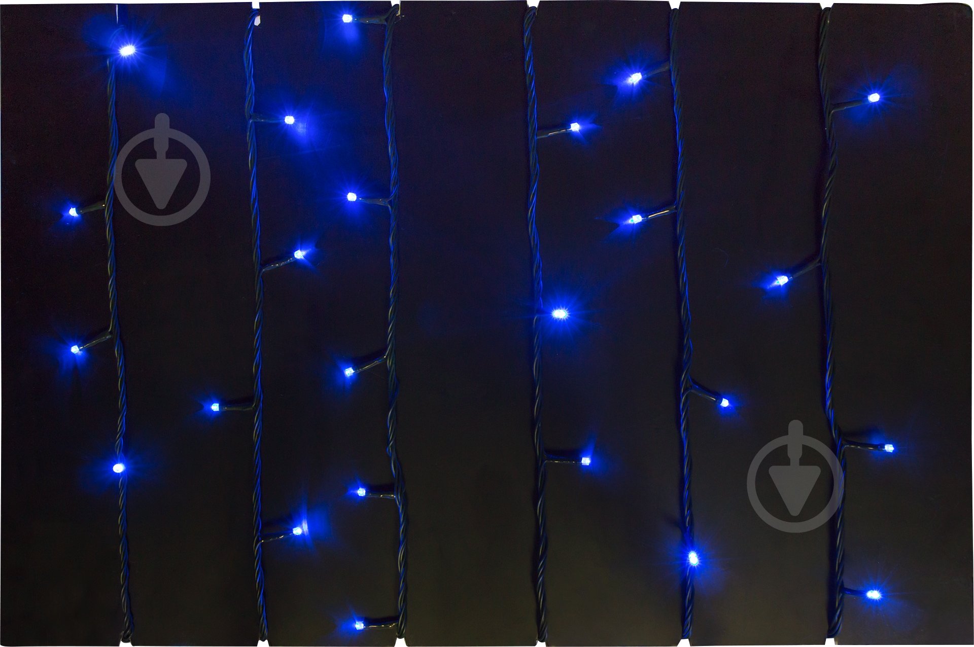 Електрогірлянда лінійна Феєрія блакитна вбудований світлодіод (LED) 100 ламп 10 м - фото 2 Електрогірлянда лінійна Феєрія блакитна вбудований світлодіод (LED) 100 ламп 10 м - фото 2