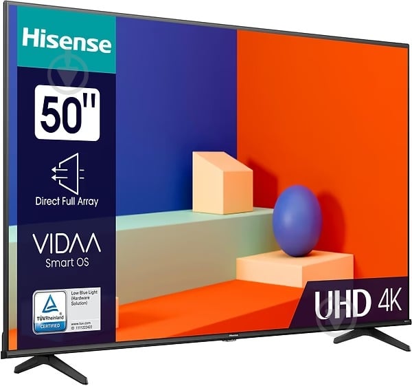 Телевізор Hisense 50A6K - фото 4