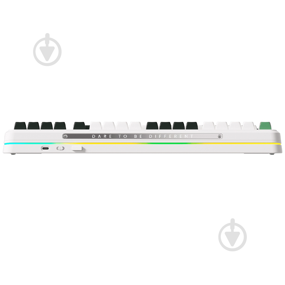 Клавіатура бездротова MChose (K99-2A) white/green - фото 6