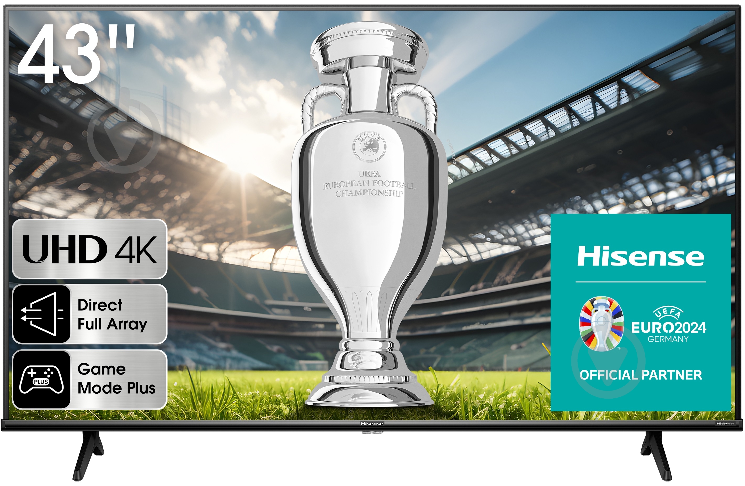 Телевізор Hisense 43A6K - фото 1