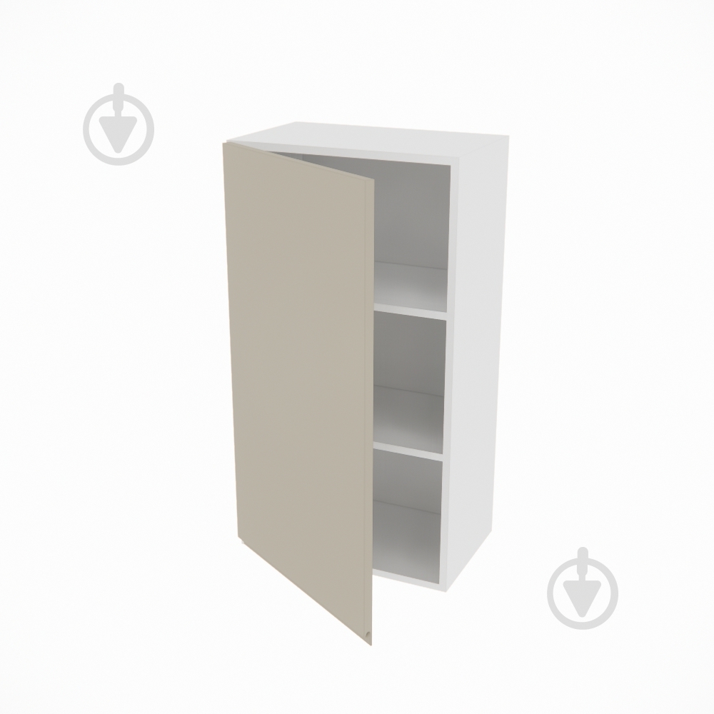 Шафа Влада (В 50/50Ск (920)ліва) айворі/білий Світ Меблів - фото 2 Шафа Влада (В 50/50Ск (920)ліва) айворі/білий Світ Меблів - фото 2