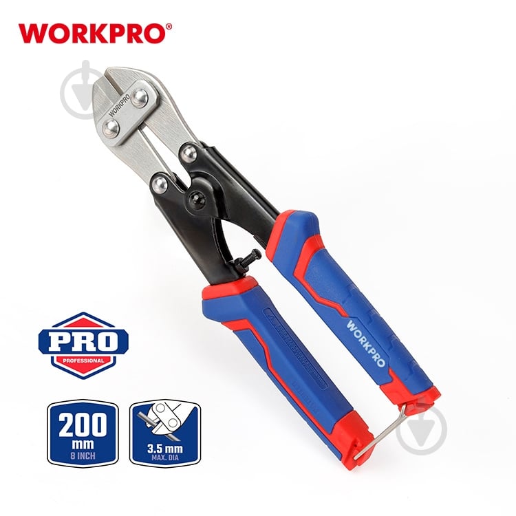 Бокорезы WORKPRO 200 мм PRO 1 шт. WP216001 - фото 2 Бокорезы WORKPRO 200 мм PRO 1 шт. WP216001 - фото 2