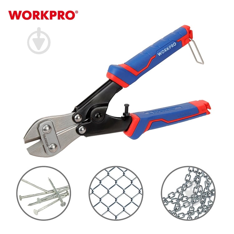 Бокорезы WORKPRO 200 мм PRO 1 шт. WP216001 - фото 6 Бокорезы WORKPRO 200 мм PRO 1 шт. WP216001 - фото 6
