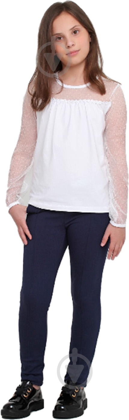 Кофта для дівчинки Vidoli G-19594W р.128 білий - фото 1 Кофта для дівчинки Vidoli G-19594W р.128 білий - фото 1