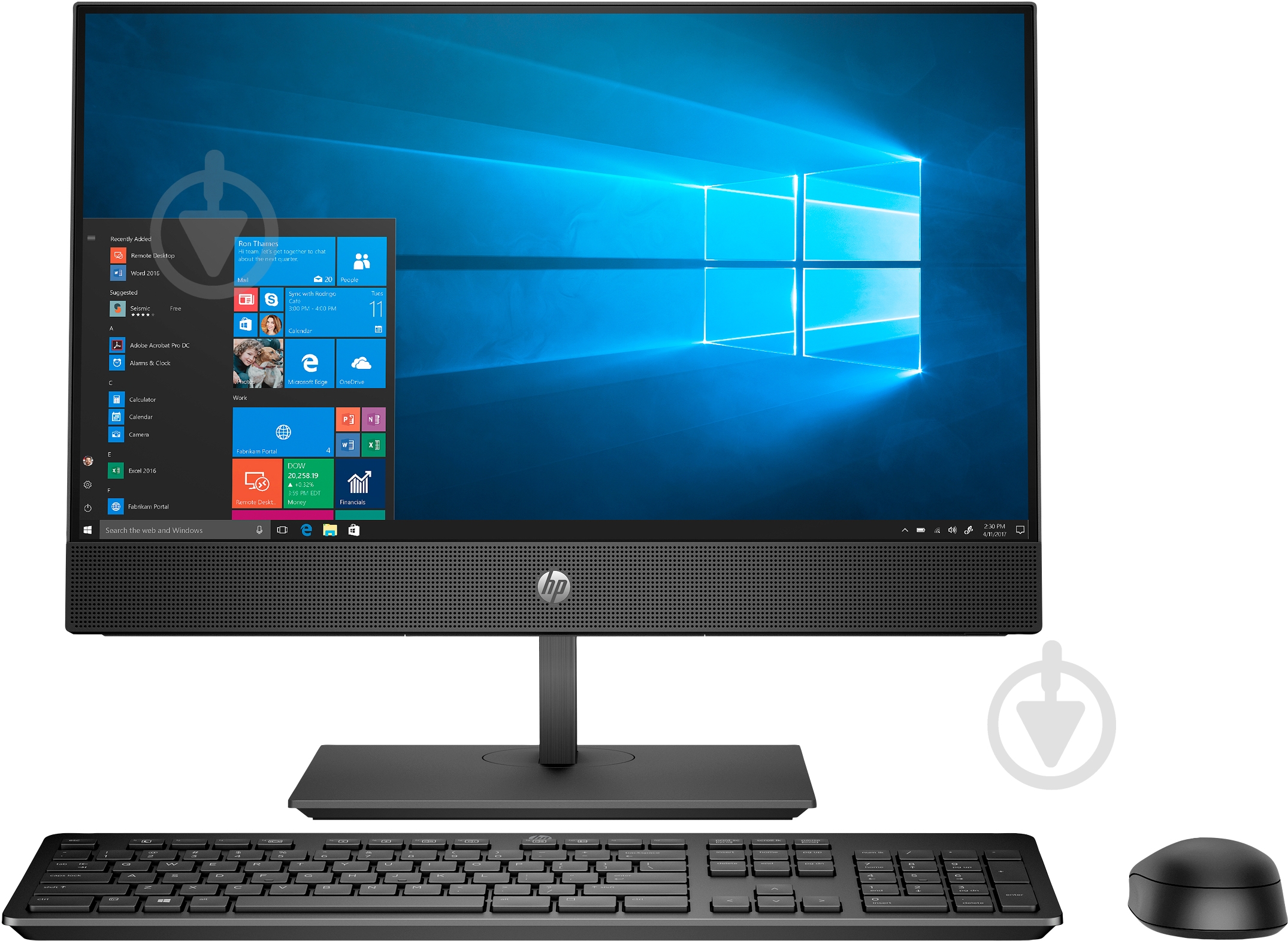 Моноблок HP ProOne 600 G4 21.5" (4KX98EA) black - фото 1 Моноблок HP ProOne 600 G4 21.5" (4KX98EA) black - фото 1