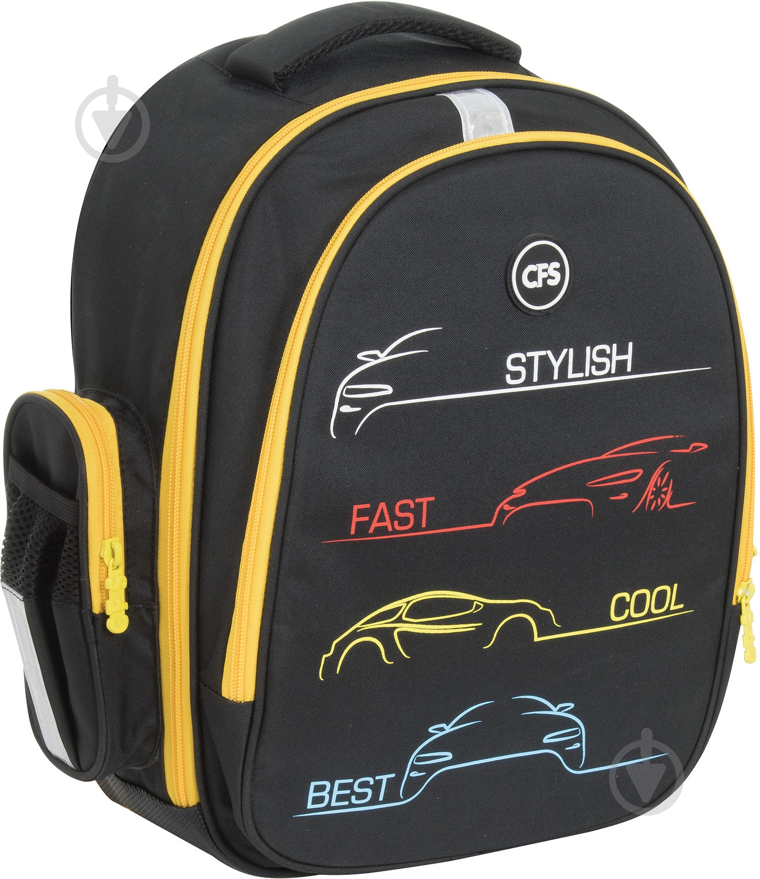Рюкзак школьный Cool For School Stylish Car CF86552 - фото 1