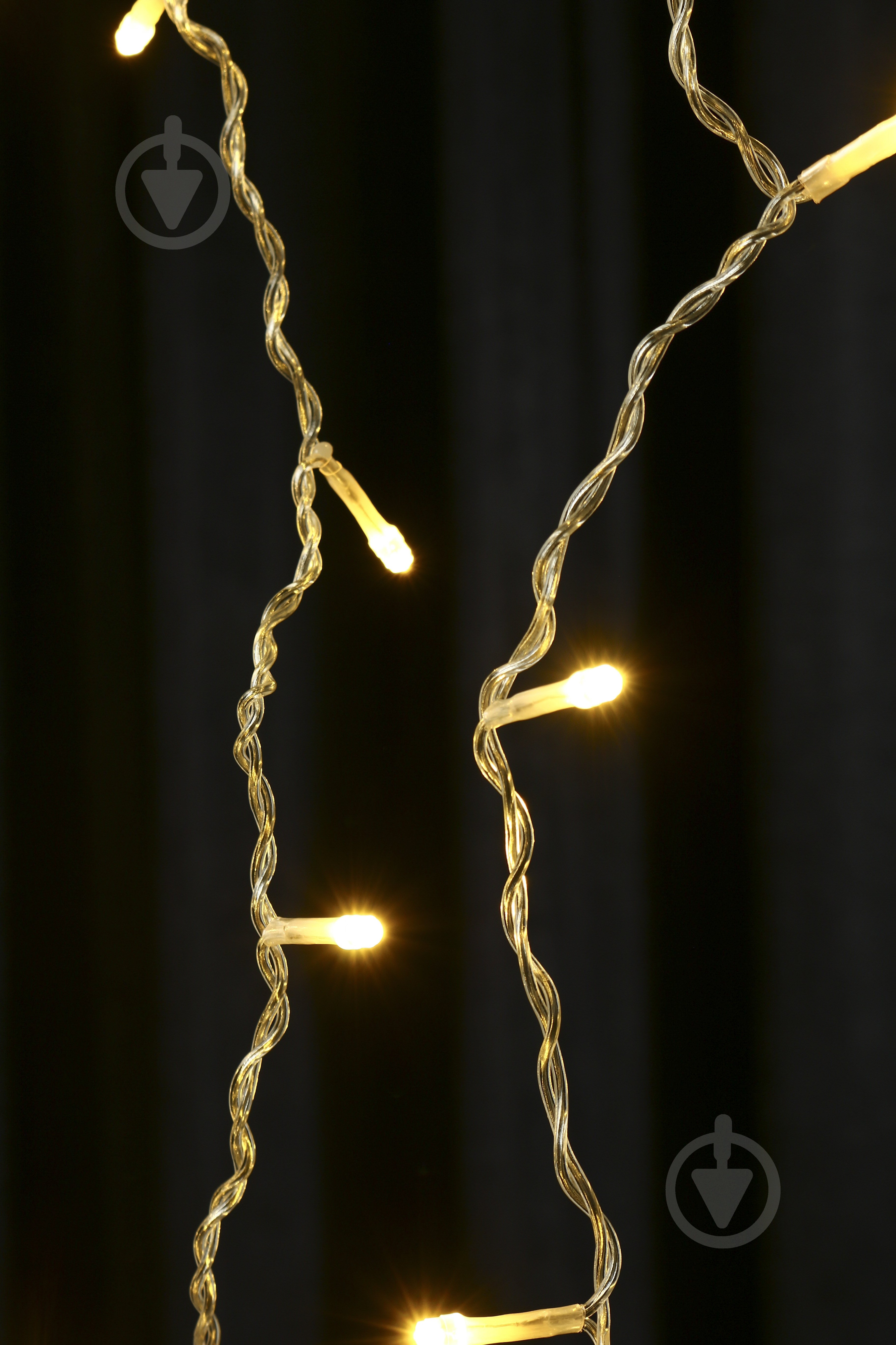 Електрогірлянда-штора Феєрія біла QC2018 вбудований світлодіод (LED) 135 ламп 2,7 м - фото 4