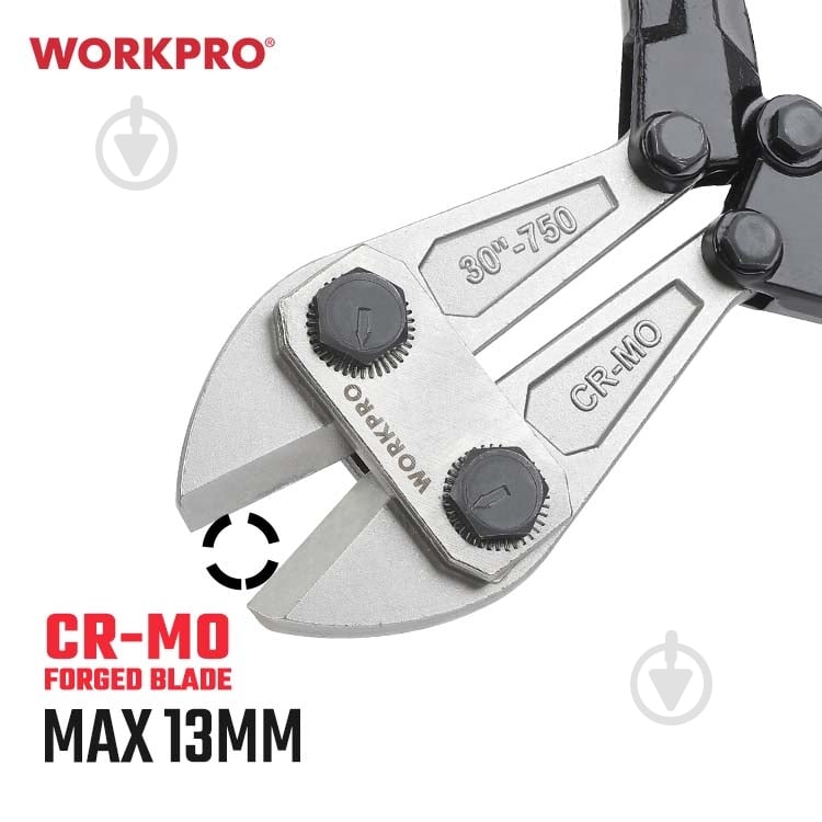 Бокорезы WORKPRO 750 мм CR-MO PRO 1 шт. WP216006 - фото 6 Бокорезы WORKPRO 750 мм CR-MO PRO 1 шт. WP216006 - фото 6