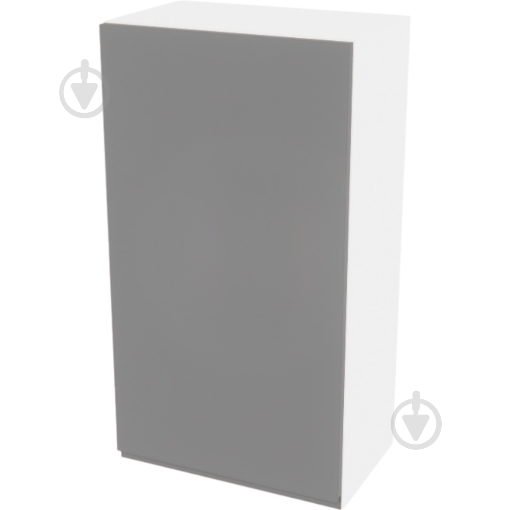 Шафа Влада (В 50/50Ск (920)ліва) графіт/білий Світ Меблів - фото 1 Шафа Влада (В 50/50Ск (920)ліва) графіт/білий Світ Меблів - фото 1