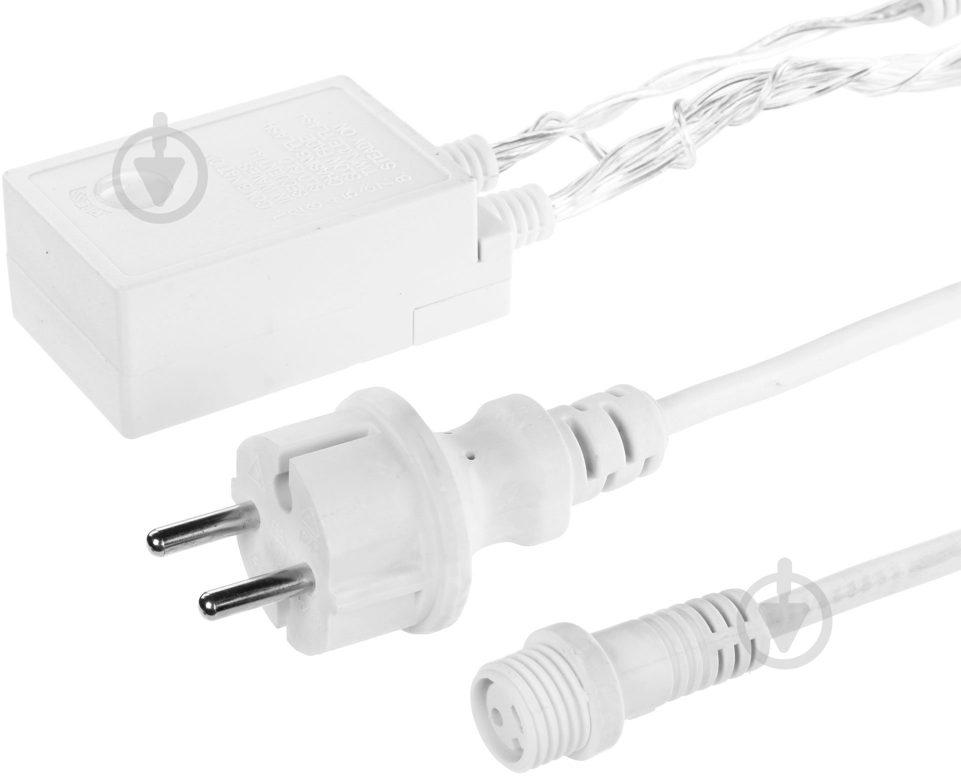 Электрогирлянда-штора Феєрія белая QC2019 встроенный светодиод (LED) 135 ламп 2,7 м - фото 6