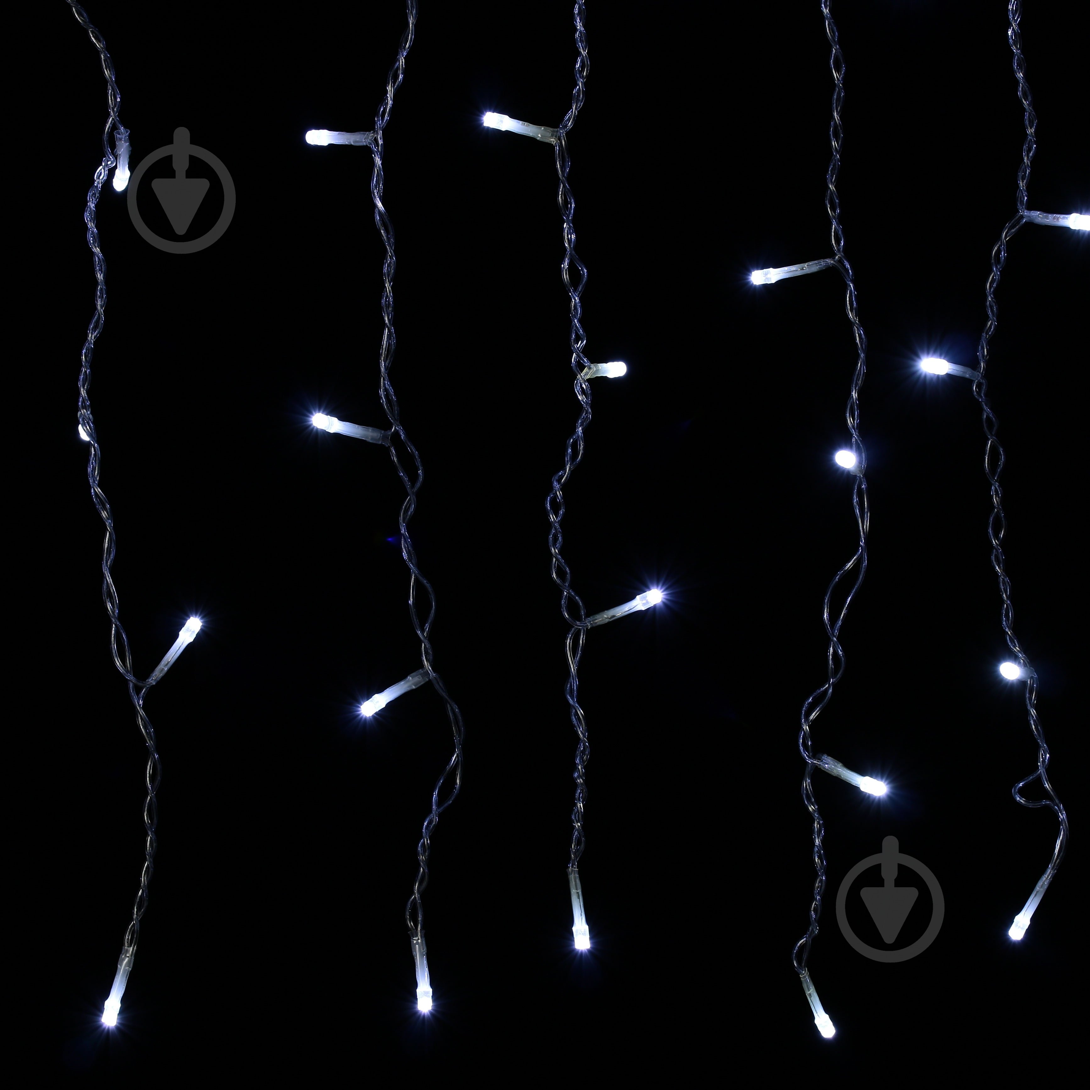 Электрогирлянда-штора Феєрія белая QC2019 встроенный светодиод (LED) 135 ламп 2,7 м - фото 5