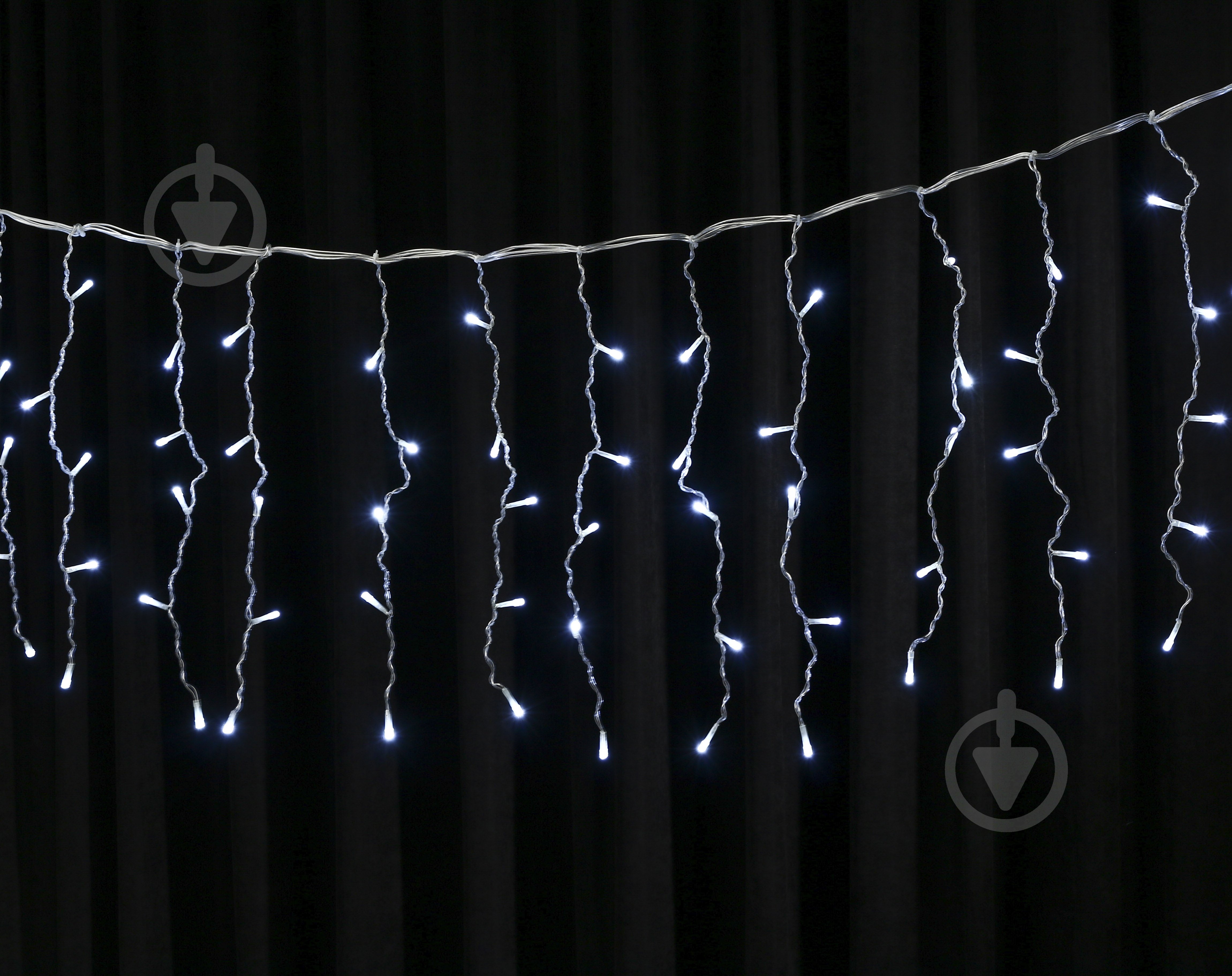 Электрогирлянда-штора Феєрія белая QC2019 встроенный светодиод (LED) 135 ламп 2,7 м - фото 1