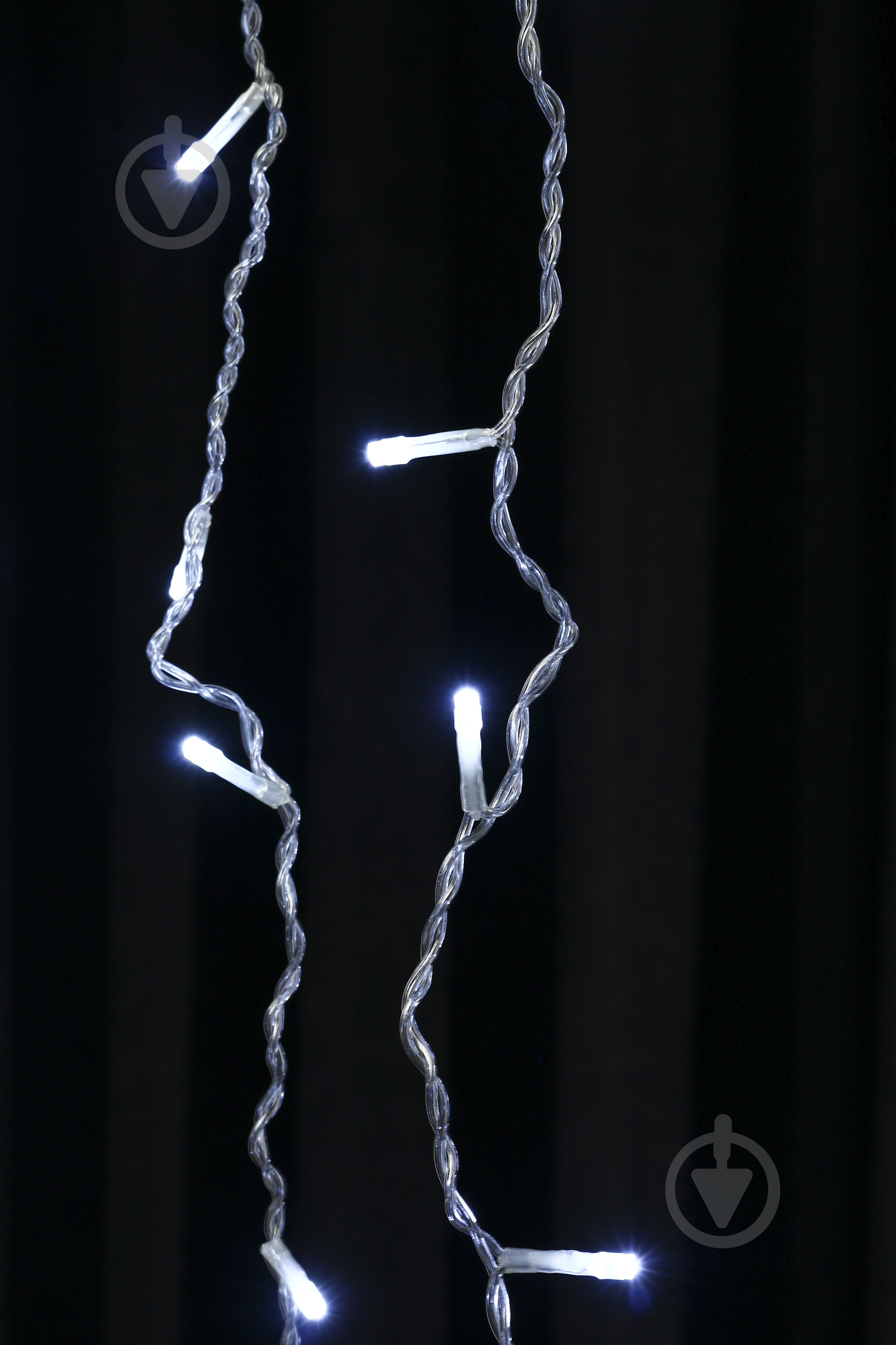 Электрогирлянда-штора Феєрія белая QC2019 встроенный светодиод (LED) 135 ламп 2,7 м - фото 3