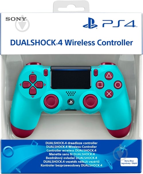 Геймпад бездротовий Sony PlayStation Dualshock v2 (9718918) berry blue - фото 7