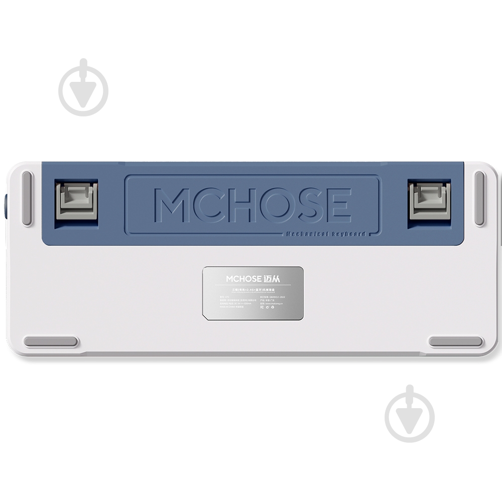 Клавиатура беспроводная MChose (X75-3A) white - фото 4