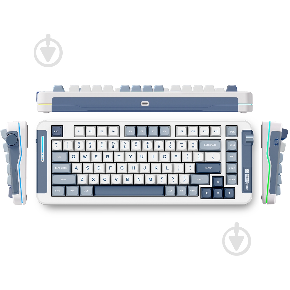 Клавиатура беспроводная MChose (X75-3A) white - фото 2