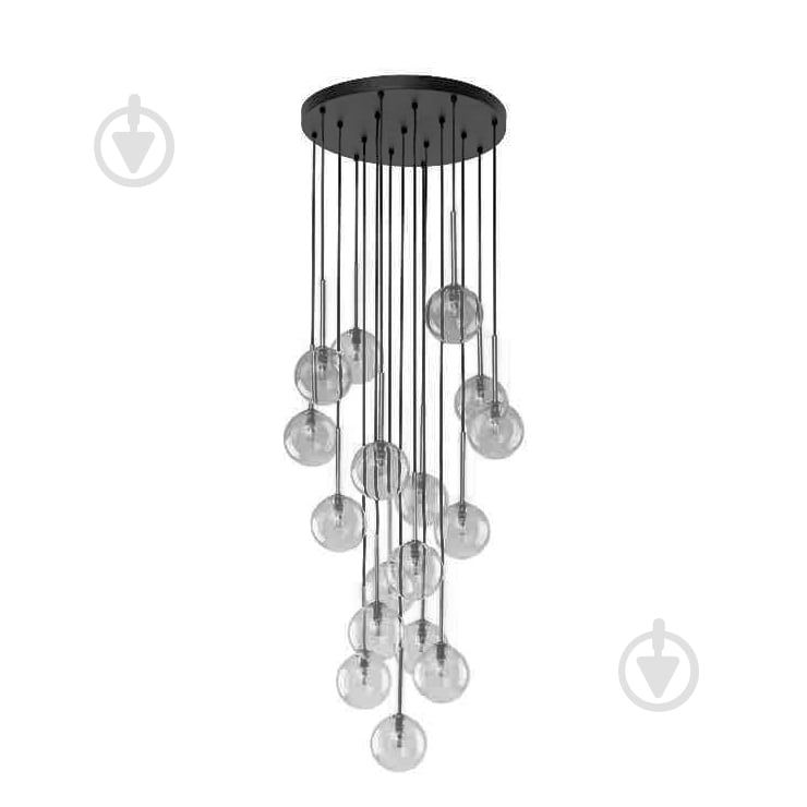 ВИТРИНА! Подвес TK Lighting NILOS 10294 17x/G9 черный - фото 1